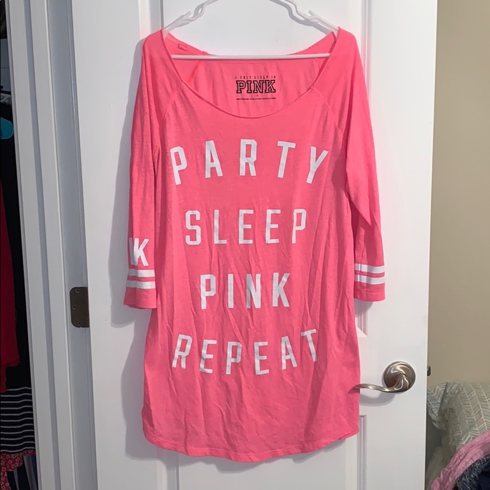VS PINK sleep shirt